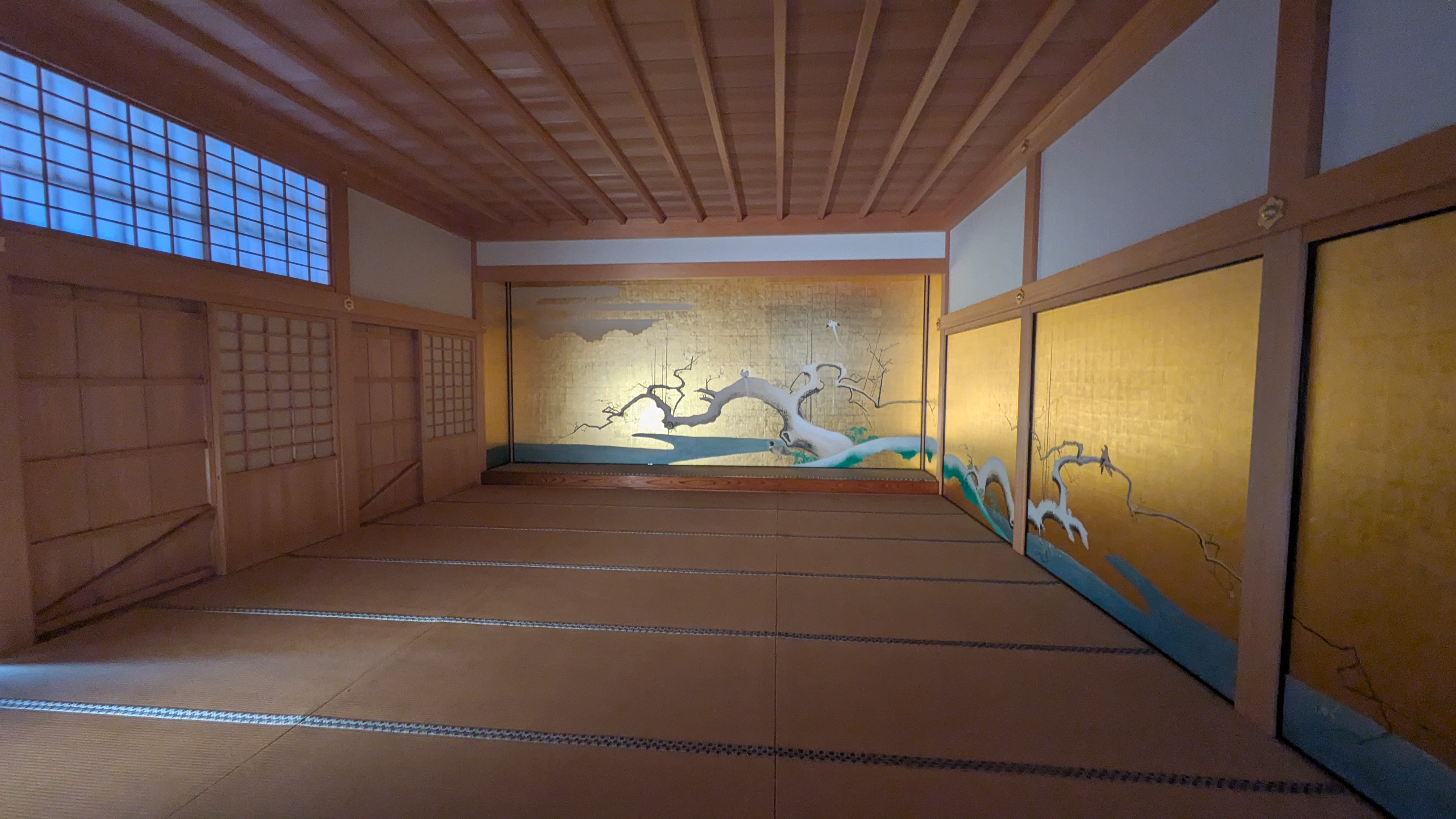 Parois peintes du château