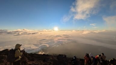 ascension mont fuji