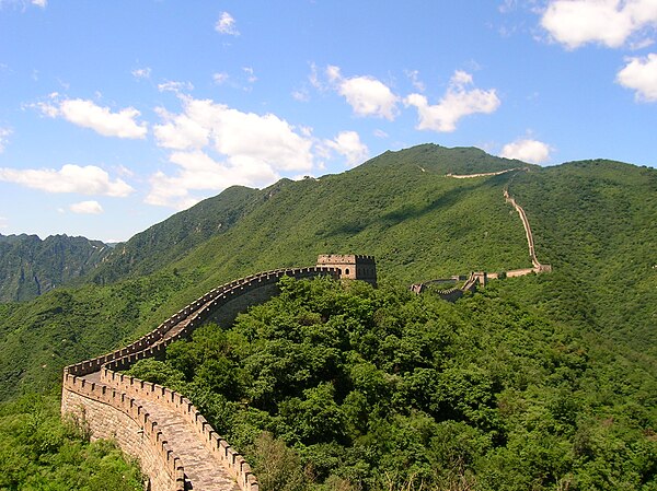 Grande Muraille à Mutianyu